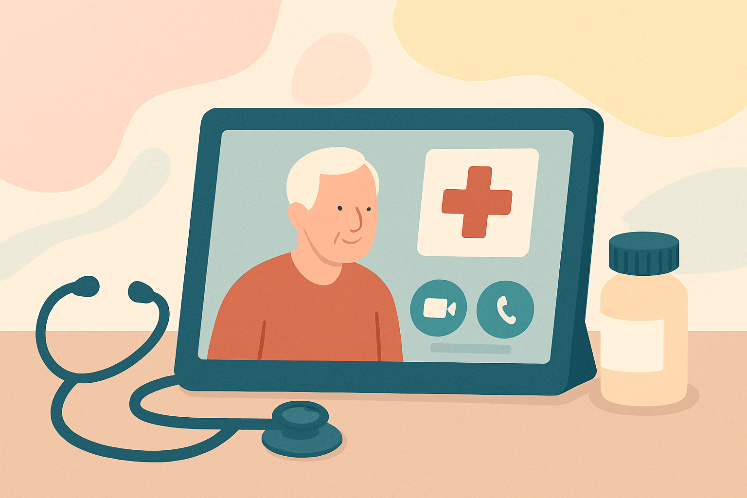 Cover image for Telehealth For Senior Care